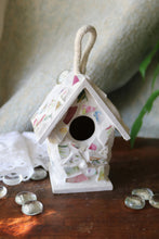 Load image into Gallery viewer, Multicolored Mosaic Birdhouse
