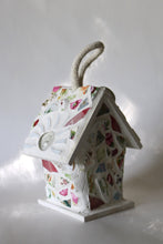 Load image into Gallery viewer, Multicolored Mosaic Birdhouse
