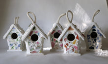 Load image into Gallery viewer, Multicolored Mosaic Birdhouse
